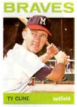 1964 Topps Baseball Cards      171     Ty Cline